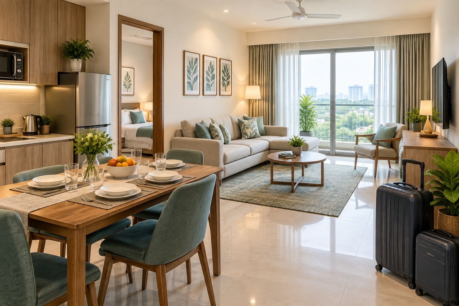 Family accommodation stay